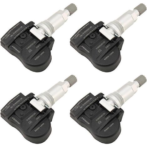 Sistema de monitoreo de presión de neumáticos TPMS de 4 piezas y 433 MHz, referencia 52933-1J000, para Sorento I20 IX20. (1/5)