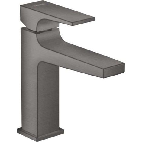 Hansgrohe Metropol - Miscelatore da lavabo, con sistema di scarico Push-Open, cromo nero spazzolato 32507340 (1/3)