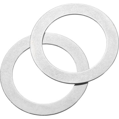 Rondelles Metal M17, 60 Pièces 17mm ID x 24mm OD x 0.5mm Épaisseur Rondelles Plates en Acier Inoxydable 304, Bagues de Montage pour Vis, Boulons, Accessoires, Charnières de Porte (1/5)