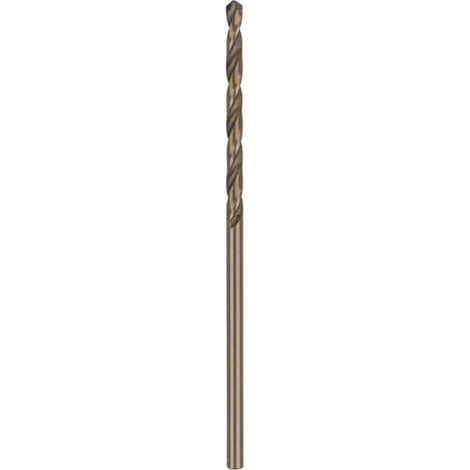 Bosch Accessories 2608585840  HSS Metall-Spiralbohrer  2 mm Gesamtlänge 49 mm Cobalt DIN 338 Zylinde