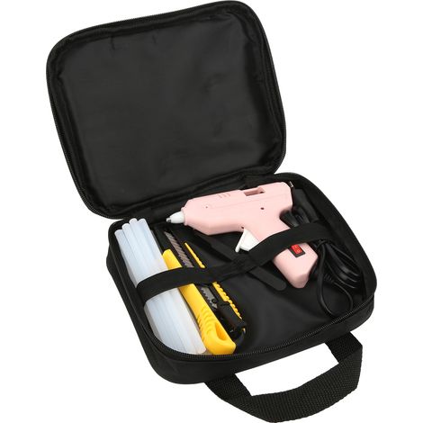 Pistolet à colle chaude avec 16 bâtons de colle, mini kit de réparation, 35W, prise UE 220V (1/5)