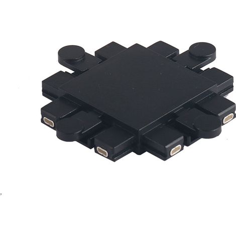 Conector transversal para riel magnético Videx VL-trms-FC05B Negro