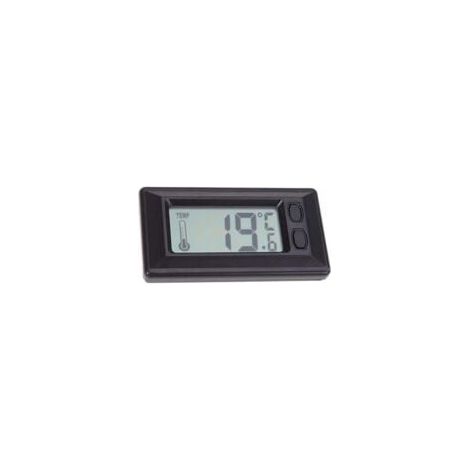 SHINING HOUSE Mini thermomètre numérique pour voiture Noir (1/5)