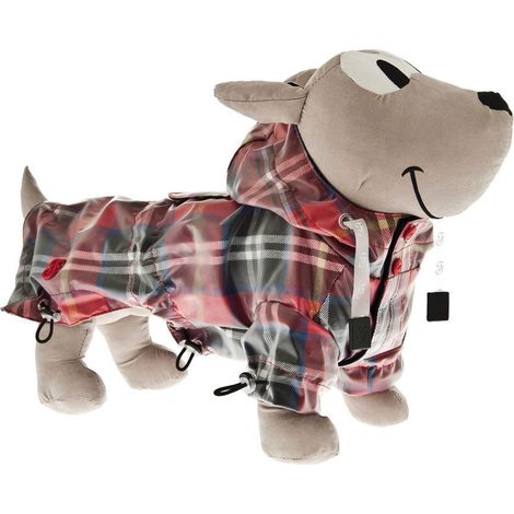 Impermeabile regolabile con elastico modello Favola fantasia Tartan per cani : 25 cm - TARTAN SCOZZESE (1/4)