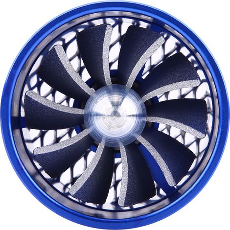 Turbocompresseur à admission unilatérale de 55 mm de diamètre extérieur avec grille pour modification automobile (1/5)