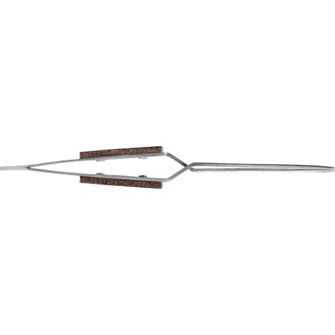 Pince à épiler inversée à verrouillage avec pointes droites, outil de soudure pour la création de bijoux et de maquettes. (1/5)