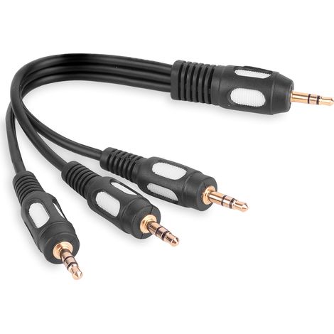 Adattatore jack stereo da 3,5 mm - 3 jack stereo da 3,5 mm vitalco (A2) (1/5)