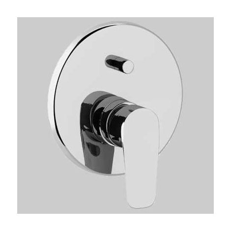 MONOCOMANDO DOCCIA INCASSO CON DEVIATORE ECOSTYLE  Cromo     PONSI
