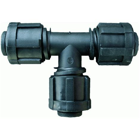 pcs 50 raccord en T pour irrigation avec raccords de diamA tre 16x16x16 mm