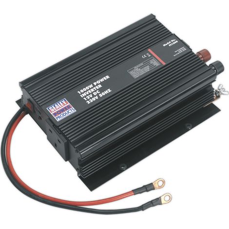 Sealey PI1000 Modified Sine Wave Power Inverter 1000W 12V