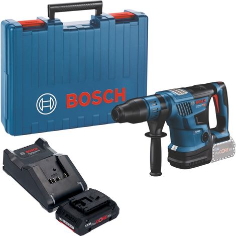 Marteau perforateur sans fil Bosch GBH 18V-36 C Professional 18 V 7 J SDS max Brushless + 1 batterie ProCORE 4,0 Ah + chargeur + mallette (1/5)