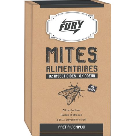 Fury Lebensmittelmottenfalle ohne Geruch 2 Fallen (1/2)