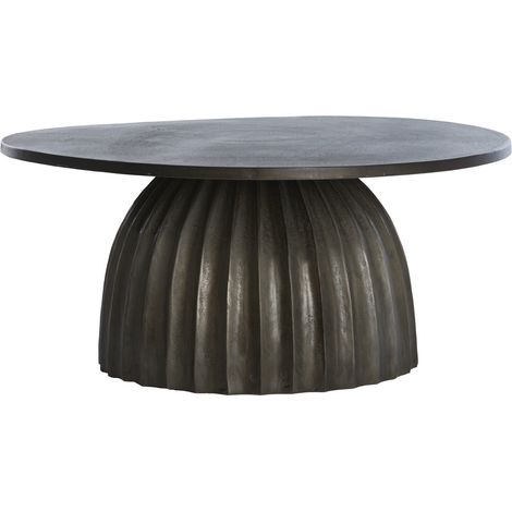 Light & Living VEGLIA Beistelltisch in matt Dunkelbraun – (1/4)