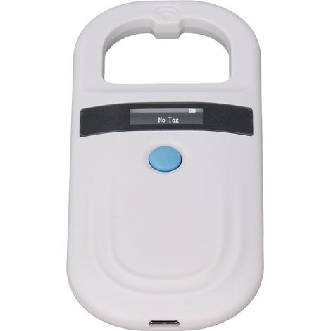 Lecteur/Scanner de médailles pour animaux de compagnie, double fréquence, lecture précise, portable, USB, pour chats et chiens (1/5)