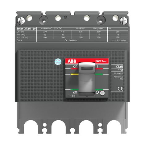 Disjoncteur XT2H 160 Bloc Coupure 4P FF 1SDA068170R1 ABB 068170 (1/3)