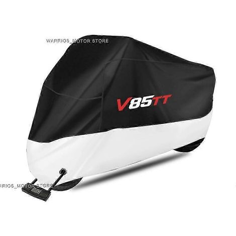 Housse de moto imperméable et résistante aux UV, à la poussière et à la neige, toutes saisons, pour Moto-Guzzi V85 TT Travel V85TT Edition 0927 (1/5)
