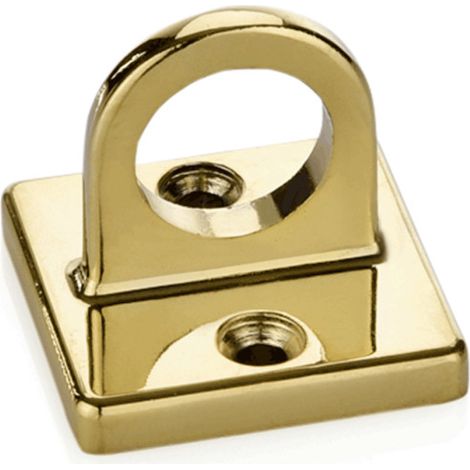 Fixation murale 3,5 x 3,5 cm titane doré inox CLASSIC - Was Germany (1/2)