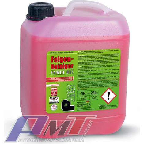 P21 / P21-S Felgenreiniger Power Gel von Dr. Wack 5 Liter /5000ml 1256