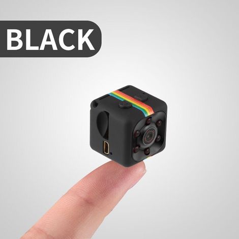 Caméra Espion - Mini Caméra HD 1080P - Vision Nocturne IR - Détection de Mouvement - Pour Maison Bureau Voiture Drone - 0,87 Pouces - 1 Pièce