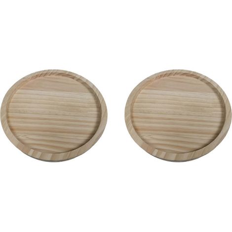 Deux tables d'appoint à clipser pour accoudoirs de canapé, plateaux de rangement à clipser pour accoudoirs de canapé en bois naturel, étagère de rangement ronde pour accoudoirs de canapé. (1/5)