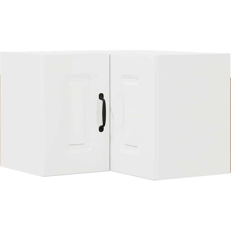 Meuble mural de cuisine,Armoire de cuisine Blanc brillant 57 x 57 x 40 cm CFW72253 (1/5)