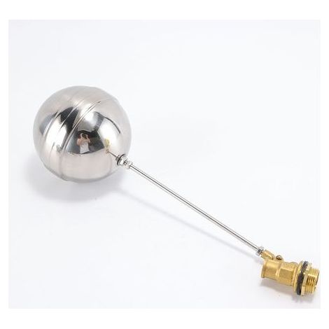 Robinet à flotteur DN20, G3/4 "Boule de flottement de robinet flottant de capteur d'eau à filetage mâle flotte valve+robinet flotteur piscine robinet flotteur piscine robinet flotteur piscine robinet (1/5)