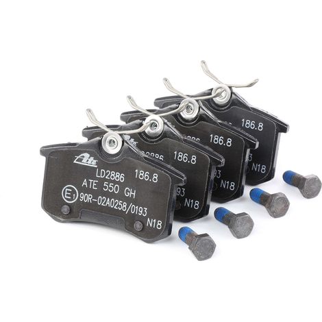 Kit de plaquettes de frein, frein à disque ATE 13.0470-2886.2 AUDI 1E0 698 451 B