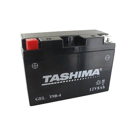 Batería de plomo sellada 12V Gel/AGM, 8A. L: 150, An: 70, Al: 105mm, + a la izquierda para scooter, motos, quads. - Batería para poner en A