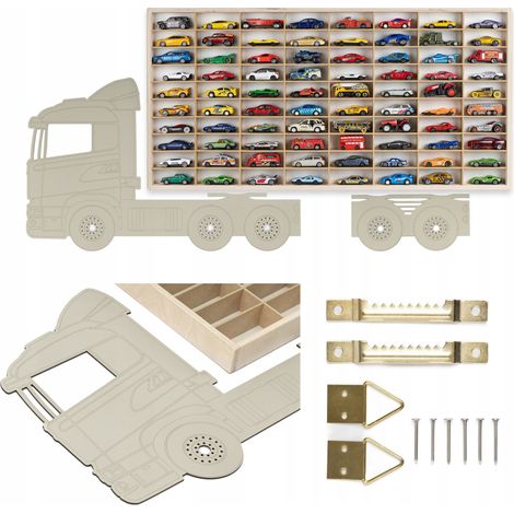 Regal für Hot Wheels Autos 80 m für Autos für Jungen Kaschmir (1/5)