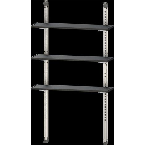 Keter KIT SCAFFALI 100 cm Nero