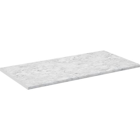 Plan de travail cuisine R-Line, blanc/marbre, 120 cm, Vicco (1/4)