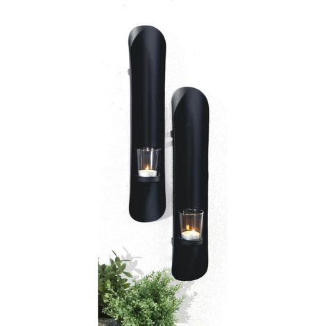 2er Set Wandkerzenhalter für Teelichter-M301891-Neu (1/2)