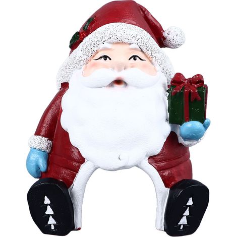 Décoration d'aquarium de noël, aménagement paysager polyvalent, ornements d'aquarium en résine pour la maison, le bureau, le père (1/5)