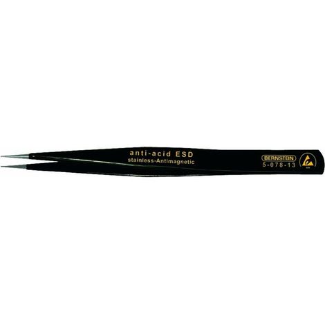 Bernstein Tools for Electronics 5-078-13 Pinzetta SMD PSF SA-ESD Scalpello 130 mm