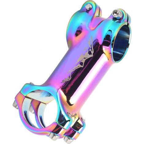 Potence de Vélo 70mm en Alliage d'Aluminium pour VTT, Résistante à la Corrosion, Accessoire Guidon (1/5)
