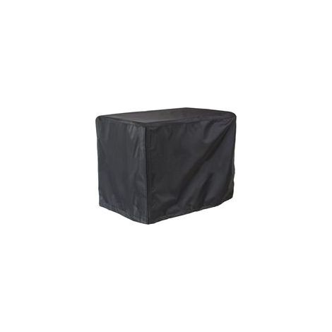 Funda protectora impermeable para generador, negra, 66 x 51 x 51 cm, tejido Oxford de poliéster 210D para generador y protección de energía.