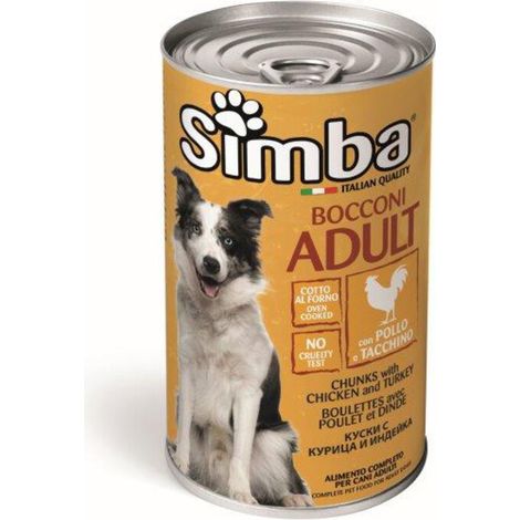 CIBO CANE MONGE SIMBA 1230 G BOCCONC POL TAC- 1,0 pz
