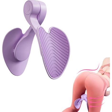 Entraîneur de hanche, exerceur de plancher pelvien, renforçateur musculaire pour fessiers et cuisses, correcteur de posture, tonifiant bras et jambes, contrôle vésical, appareil de rééducation périnéa (1/5)