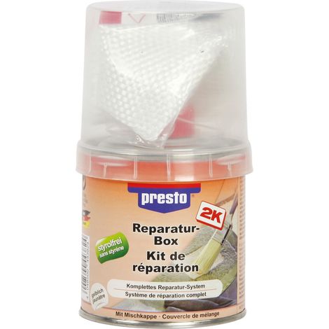 Set di stucco in poliestere per riparazioni Bg 250 g