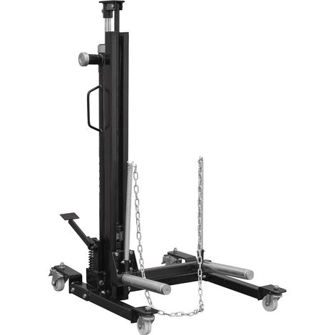 Sealey WD100S Viking Quick Lift Wheel Removal/Lifter Trolley 100kg Capacity (1/4)