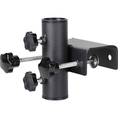 Sonnenschirmhalter für Balkongeländer, stabiler Schirmständer aus Metall, verstellbare Halterung für Sonnenschirme, Terrasse (1/5)