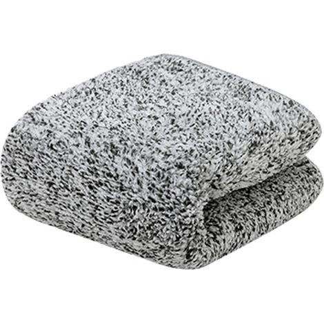 1 Serviette en fibre de charbon de bambou, douce, épaissie, anti-boulochage, pour adulte, maison et hôtel (1/5)