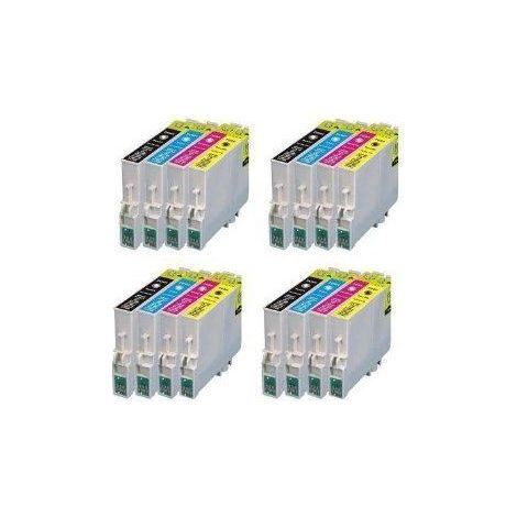 Cartouches d'encre compatibles Epson T0711/T0712/T0713/T0714 - Tonercenter24