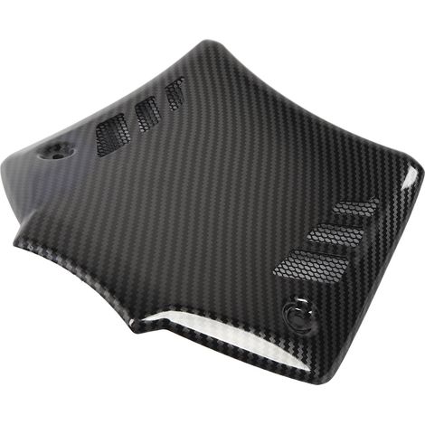 Cachet de tunnel de papillon moto noir, grille d'entrée d'air de selle, protection pour TMAX 560 2022-2023, impression par transfert hydrographique, couvre-prise d'admission (1/5)