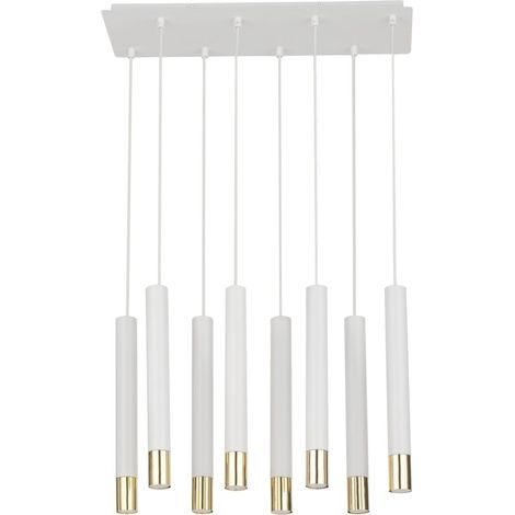 Suspension décorative blanc/or 8xGU10 Sopel Grand Sigma (1/4)