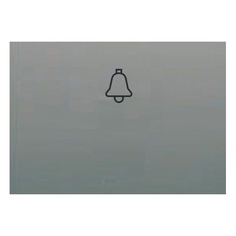 Pulsante schermo serigrafico a campana GREY SHADOW BJC Coral 21716-GS