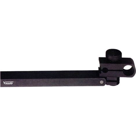 Support Vogel 249993 pour comparateurs, dimensions 80x12x6 mm, queues d'aronde.
