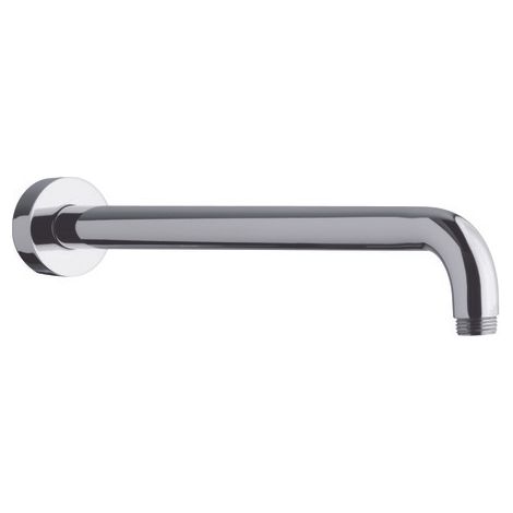 Bras de douche laiton à encastrer coude rond L=300mm