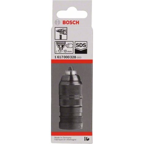 Bosch  Portabrocas  de  sujeción  rápida  con  adaptador,  1,5  -  13  mm,  SDS  plus,  GBH  2-24DFR/PBH  240  -  1617000328