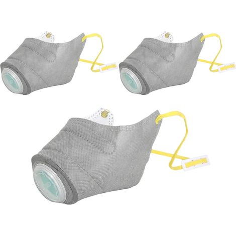 Masque anti-poussière pour chien – Filtre respiratoire réutilisable pour chien, protection contre la poussière, réglable pour les chiens de petite et grande taille, pour l'entraînement, le camping, la (1/5)